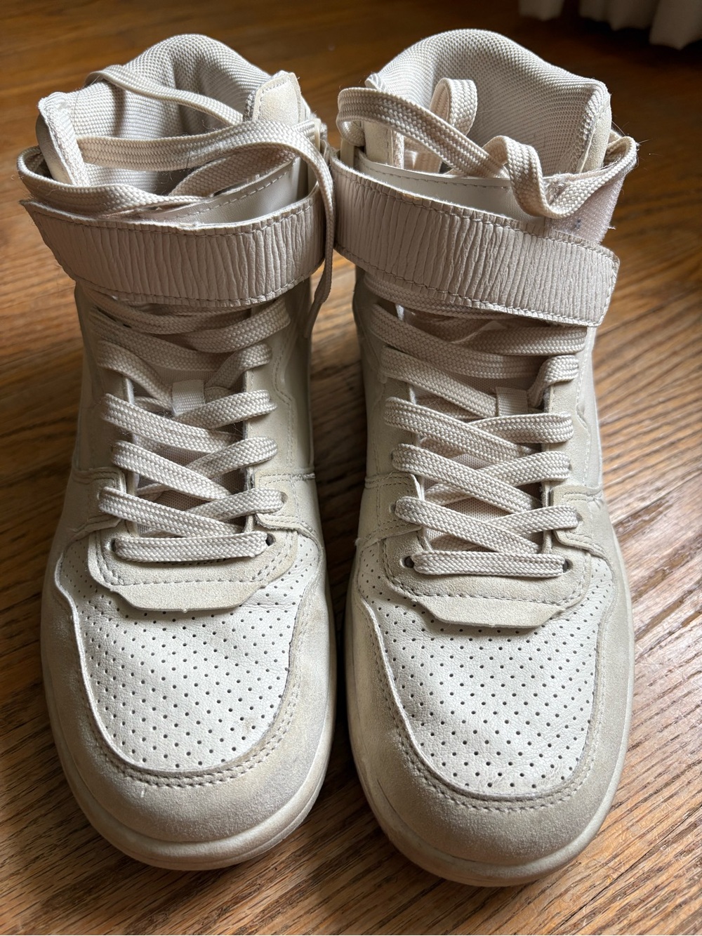 Zara  High-Top Sneakers size 7.5 /EU 38 EUC